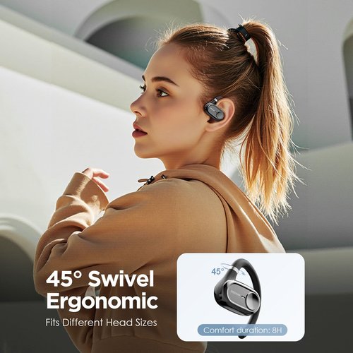Translation Earbuds Real Time, 144-Language Translator Earbuds for Android/iPhone with APP, audifonos traductores inglés español for Business Travel (Black)