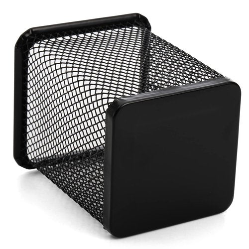 Nicunom 12 Pack Mesh Pen Holder for Desk, Wire Mesh Pencil Cup Holder Metal Pencil Holder Organizer for Office Home School Supplies, Black ﻿