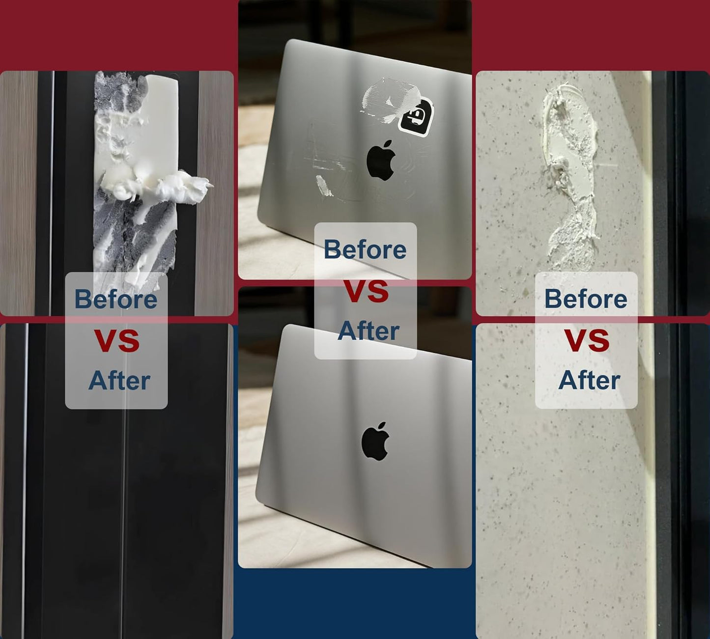 Adhesive Remover Spray by [Brand Name] - 7oz Surface-Safe Glue Remover with Scraper & Blades for Car, Glass, Walls & More