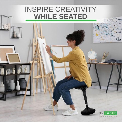 Wobble Stool Standing Desk, Flexible Seating Adjustable Office Ergonomic Seating, Wobble Stools for Alternative Classroom Seating, Active ADHD Chair, Wiggle Chairs