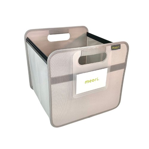 meori Foldable Storage File Box w/Hanging Rails Rewritable Label Fabric …