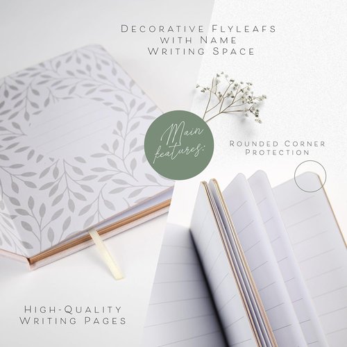 Custom 2026 Vow Books - Ivory & Terracotta Linen Wedding Vow Books for Brides & Grooms | Perfect Elopement Essentials