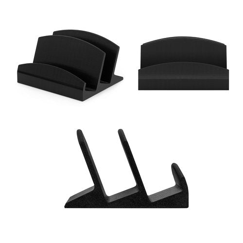 BRAINWAVZ Dual Desktop Keyboard Stand Holder, Suitable for Small Gaming Keyboards and Large Full-Size Boards, Organize Your Workspace and Keeping it Clutter-Free (D02)