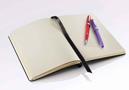Cross Dotted Journal Gift Set with Two Bailey Light Rollerball Pens