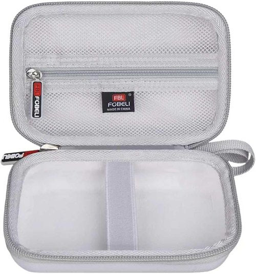 FBLFOBELI Hard Case for Label Maker | Durable Protection with Mesh Pocket - Gray