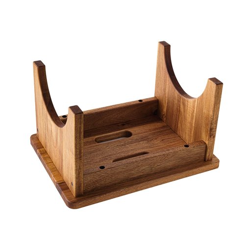 Wooden Step Stool, One Step Stools for Adults, 9'' Small Kitchen Stepping Stool,Heavy Duty Beside Step Stools for High Beds, Bedroom Foot Stool