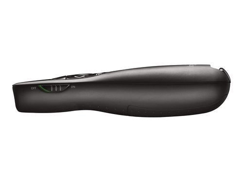 Logitech Wireless Presenter R400, Wireless Presentation Remote Clicker with 50 ft Red Laser Pointer 910-001356