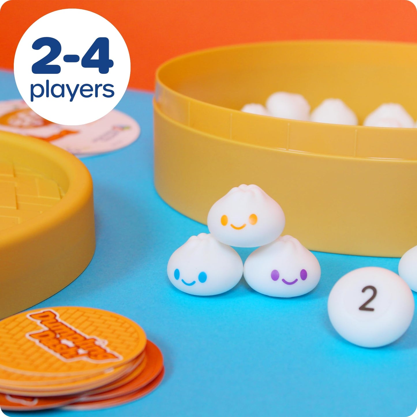 Learning Resources Dumpling Dash Fine Motor Math Game - Squishy Dumpling Toy, Montessori Counting Toys, Kids Board Game, Play Food, Homeschool Toddler Games, Fine Motor Skills, Preschool Board Games
