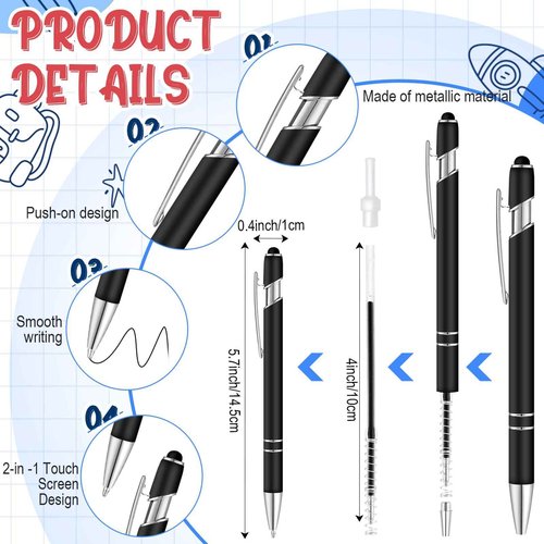 Qeeenar 15 Pack Journal Notebook Bulk A5 Hardcover Notebook Classic Journal Set with Pen Holder with 15 Pcs Pens for School Business Work Travel Writing (Black)