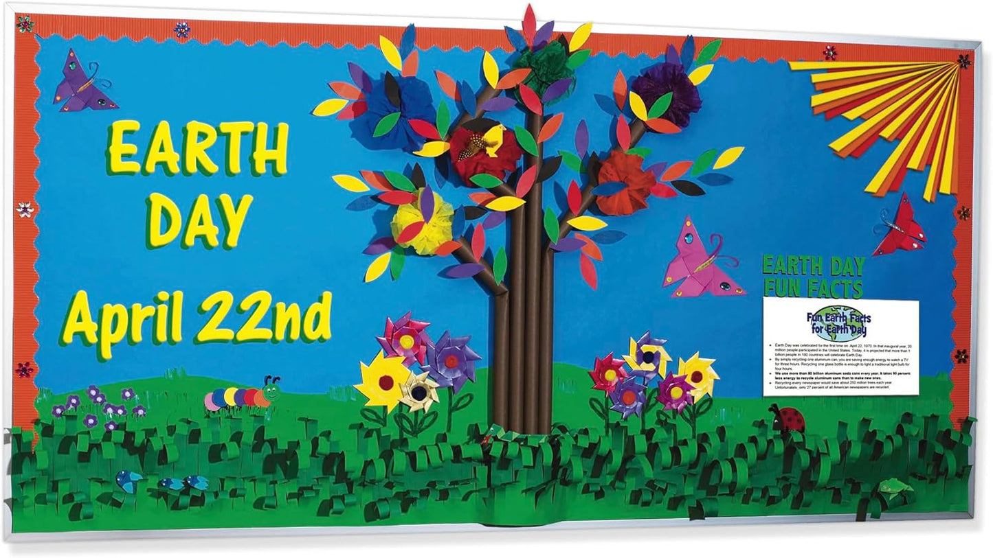Fadeless Bulletin Board Paper, Fade-Resistant Paper for Classroom Decor, 24” x 60’, Black, 1 Roll