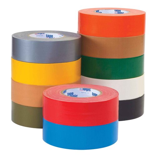 Tape Logic (3 Pack) Multipurpose Yellow Duct Tape, 3 Inch x 60 Yards, 10.0 Mil Thick, For Labeling, Patching, Temporary Repairs, Marking and Social Distancing