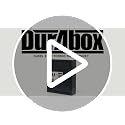 Durabox 40-Key Wall Mounted Key Safe with Digital Lock - Dark Grey