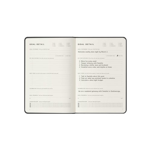 Full Focus Gray Linen Planner by Michael Hyatt - The #1 Daily Planner to Increase Focus, Eliminate Overwhelm, and Achieve Your Biggest Goals - Hardcover