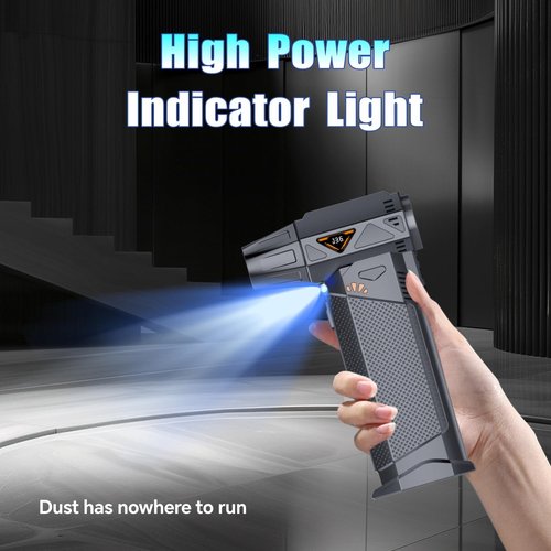 Electric Air Duster-130000RPM Compressed Air Duster, Super High-Speed Air Jet Blower, Replace Compressed Air Cans,Keyboard and PC Clean, Adjustable Air Blower for Outdoors,Car,Home (FE-J36)