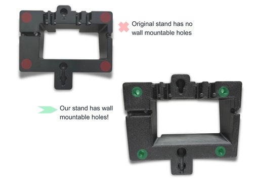 Replacement Wall Mount for Yealink T40/T41/T42/T43 and T44 | YEA-WMB-T4S