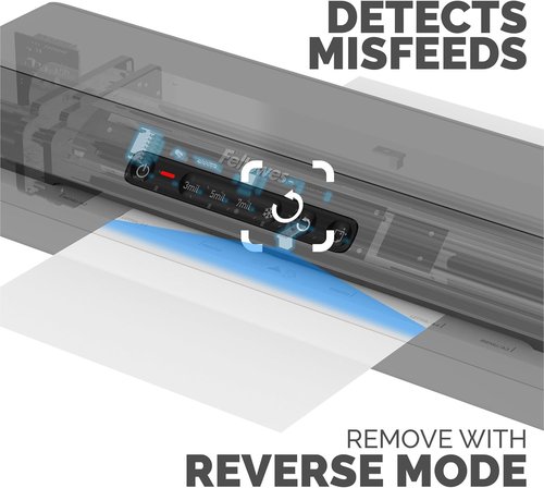 Fellowes Amaris 125 Laminator Machine - 12.5" Width for School & Office Use | Includes 10 Jam-Free Sheets