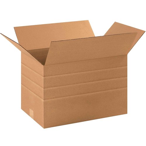 Aviditi Shipping Boxes Multi-Depth 16"L x 12"W x 10"H, 25-Pack | Corrugated Cardboard Box for Packing, Moving and Storage