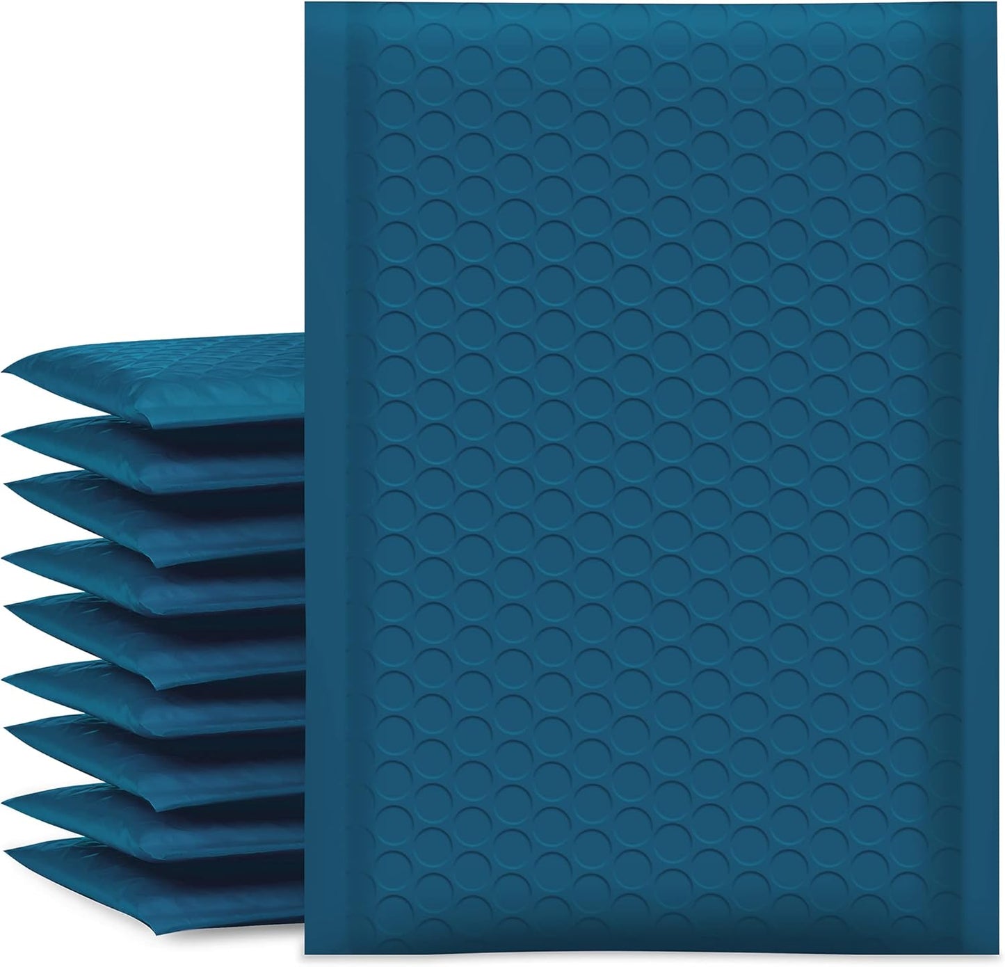 UCGOU Bubble Mailers - 6x10 Inch Navy Blue Padded Envelopes | 25 Pack Waterproof Self-Seal Shipping Bags for Small Business