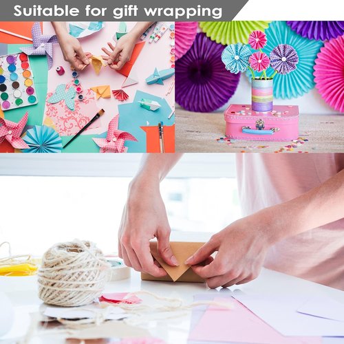 ALLFUN Clear Glue Dots - 1000 Removable Double-Sided Adhesive for Crafts & Balloons
