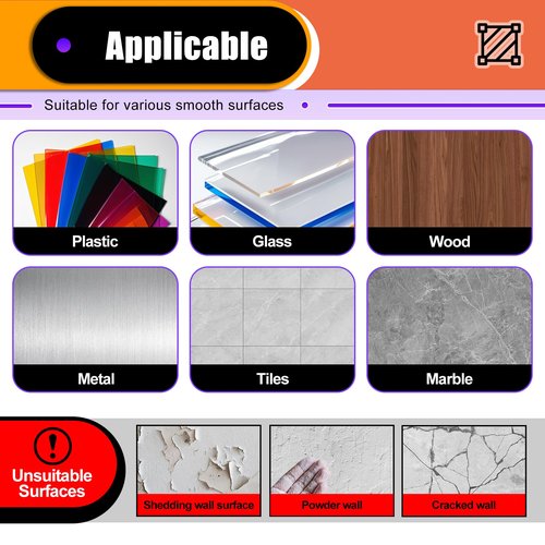 PHIXBEAR 60 Pcs Strong Double Sided Adhesive Pads, Made of 3M, Heavy Duty Square Sticky Mounting Foam Tape for Car Décor Wall, 0.12" Thick Black Sticky Pads 1.57x 1.97