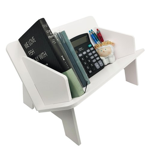 MIAO YUAN Desktop Bookshelf, Countertop Storage Shelf, Home Office Magazine Rack, Mini Sundry Rack, CD Shelf, Portable Storage Rack