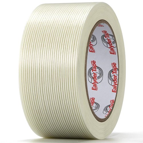 Reinforced Fiberglass Tape by [Brand Name] - 2 Inch x 30 Yards | Heavy-Duty 5.5 Mil Adhesive Strapping