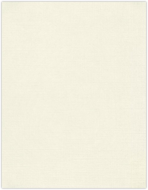 LUXPaper 8.5" x 11" Paper | Letter Size | Natural Linen | 80lb. Text | 250 Qty