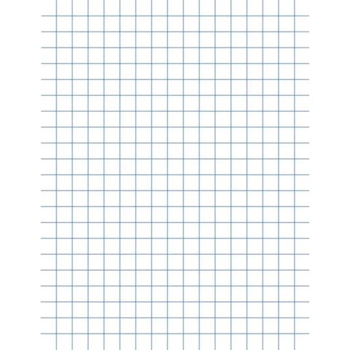 School Smart Graph Papers - 8-1/2 x 11 , 1/4 Rule, Two Sides - Pack of 500, White