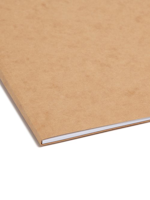 Smead Heavyweight Fastener File Folder, 2 Fasteners, 2/5-Cut Tab Right of Center Positions, Guide Height, Legal Size, Kraft, 50 per Box (19882)