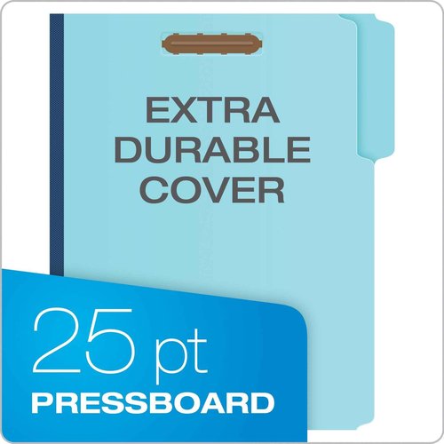 Pendaflex Globe Weis Folders - Durable Pressboard Fastener Folders for Organizing Documents