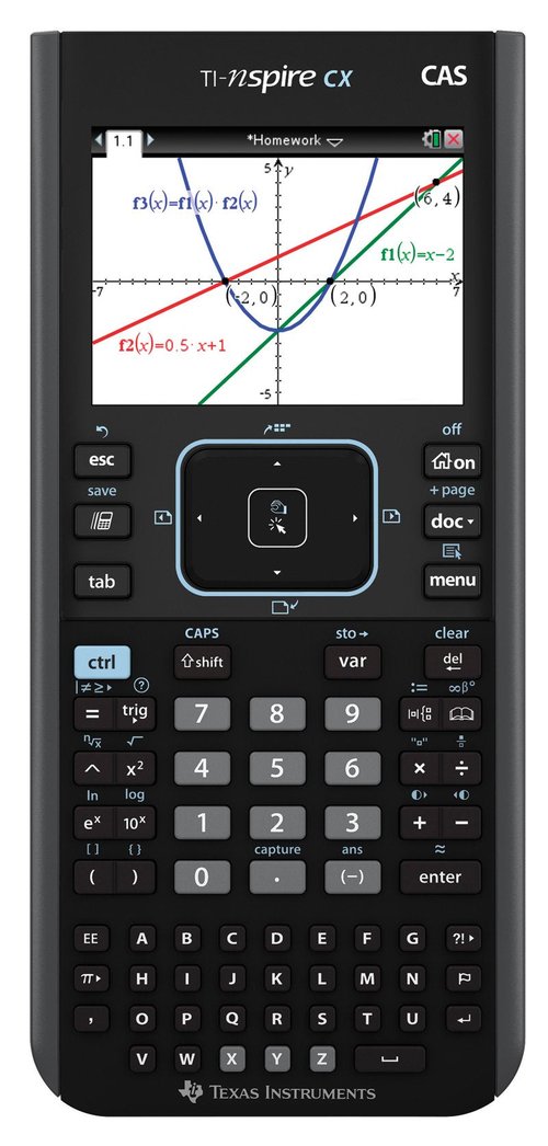 Texas Instruments Nspire CX CAS Graphing Calculator (Renewed)