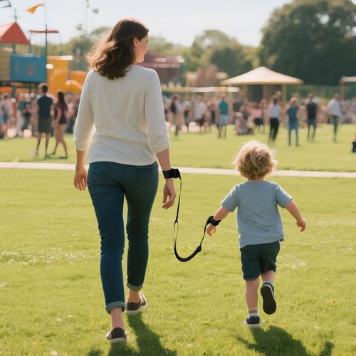 Anti Lost Wrist Strap, Escape Proof Wrist Leash with Adjustable Tether and Lock Buckle for Children with Autism, ADHD and Special Needs for Supermarket Mall Airport Park Zoo Travel