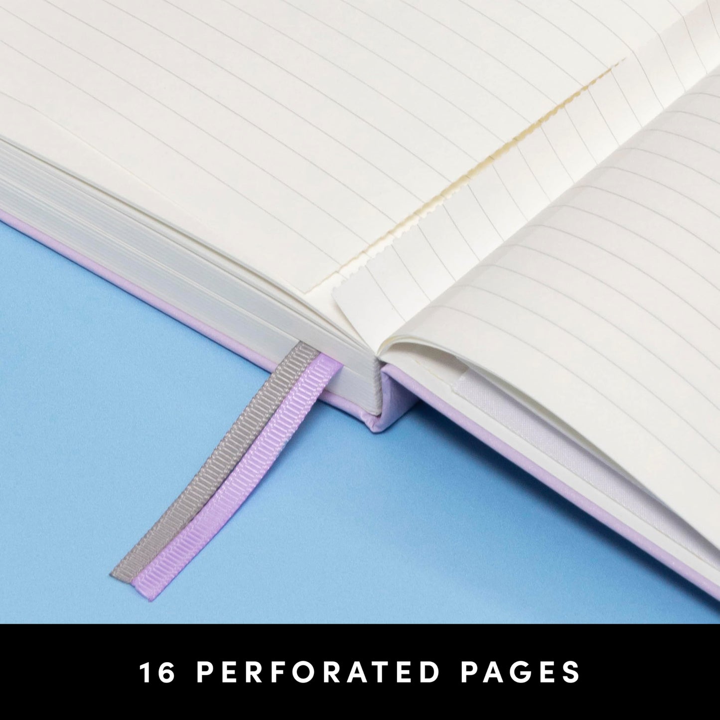 PAPERAGE Lined Journal Notebook, Hardcover Journal for Women & Men, 252 Pages, (5.6 in x 8 in), College Ruled Journaling Notebook for Work, School Supplies & Note Taking, (Blush)