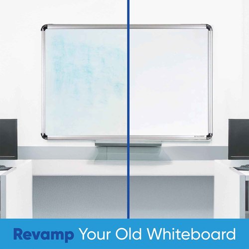 HeatPomelo Whiteboard Sticker for Wall, 132" x 36" (11x3 FT) Peel and Stick Dry Erase White Board Roll, Stain-Proof Self-Adhesive Whiteboard Paper for Home, Office, Classroom