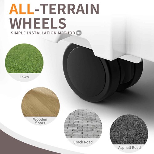 Folding Utility Cart Portable Rolling Crate,Multi Functional Collapsible Carts with 4 Wheels,1-Tier Portable Utility Cart,Adjustable Folding Trolley for Teachers,Shopping,Warehouse,Office and Outdoor