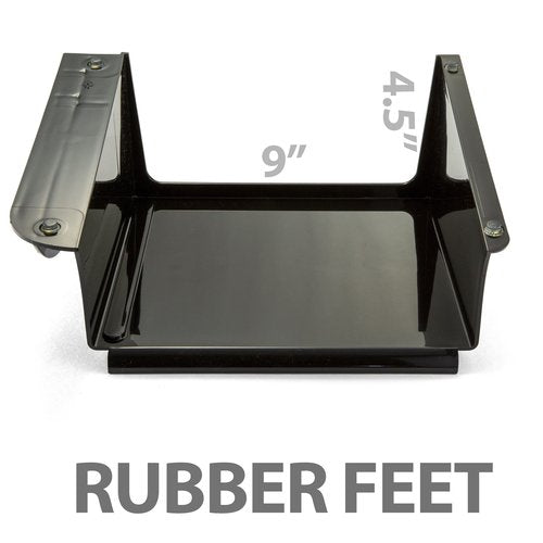 Officemate 26102 Recycled Telephone Stand, 12 1/4 x 10 1/2 x 5 1/4, Black (OIC26102)