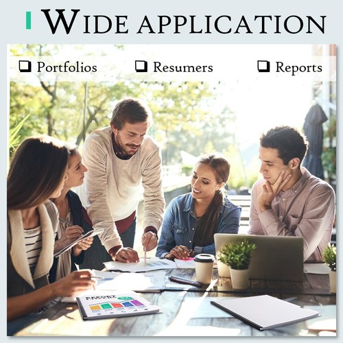 42 Pack Report Covers, COIDEA Report Covers with Sliding Bar, Presentation Folders for A4 and Letter Size Paper, Clear Report Covers Binder Bulk for School Business, 70 Sheet Capacity