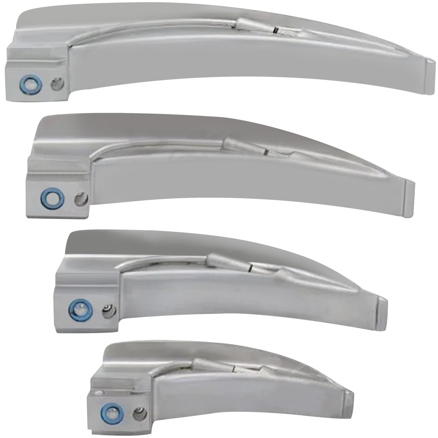 Surgical Online Veterinary Airway Practice Kit - 4 Macintosh Blades + Handle with Case (for Animal Training Use)