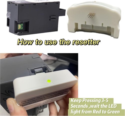 Goprint T3661 Ink Tank Chip Resetter & Waste Box for Epson XP Series Printers | Compatible with XP-15000, XP-6000, XP-6100, XP-6001, XP-6005, XP-8500, XP-8600, XP-970, XP-15050
