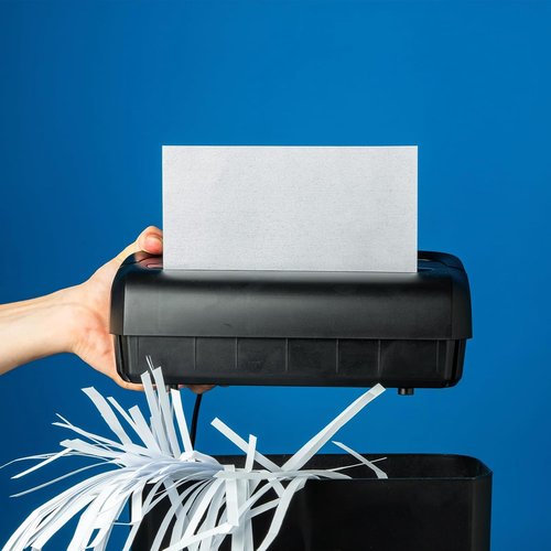 Paper Shredder Lubricant Sheets - 100 Pcs for Cross-Cut & Micro-Cut Shredders | 6 x 8.5 Inch