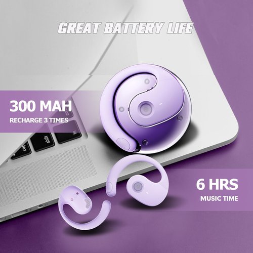 Xmenha Translation Earbuds Real Time, 144 Languages Translation Device Ai Translator Earbuds Translating Headphones Real Time Ai Headphones Language Translation