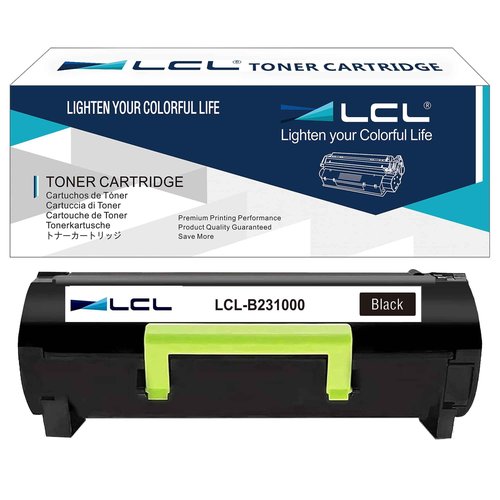 LCL Remanufactured Toner Cartridge Replacement for Lexmark B231000 B2320A0 B2338 B2338dw B2442 B2442dw B2546 B2546dw B2650 B2650dn B2650dw MB2338 MB2338adw MB2442 MB2442adwe (1-Pack Black)