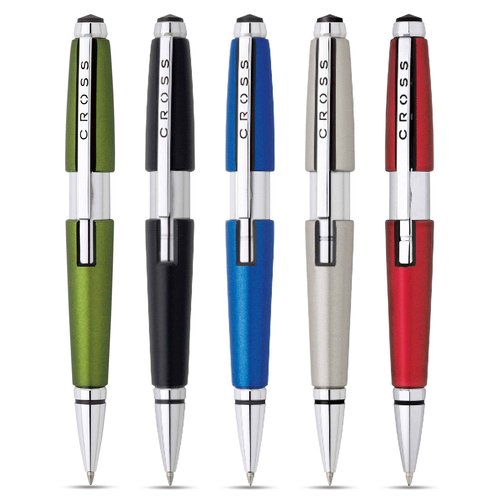 Cross Edge Gel Pen, Retractable, Medium 0.7 Mm, Black Ink, Black Barrel