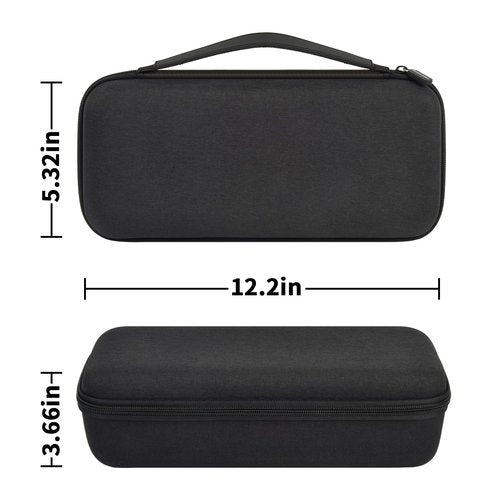 Portable Printer Case for Aixiqee A80/ for TATTMU/for PEDOOLO/for Phomemo M08F Bluetooth Wireless Printer, Thermal Paper, Charger and Cables Carrying Travel Storage Organizer(Box Only)