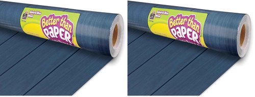 Admiral Blue Wood Better Than Paper® Bulletin Board Roll, 4 foot x 12 foot (Pack of 2)