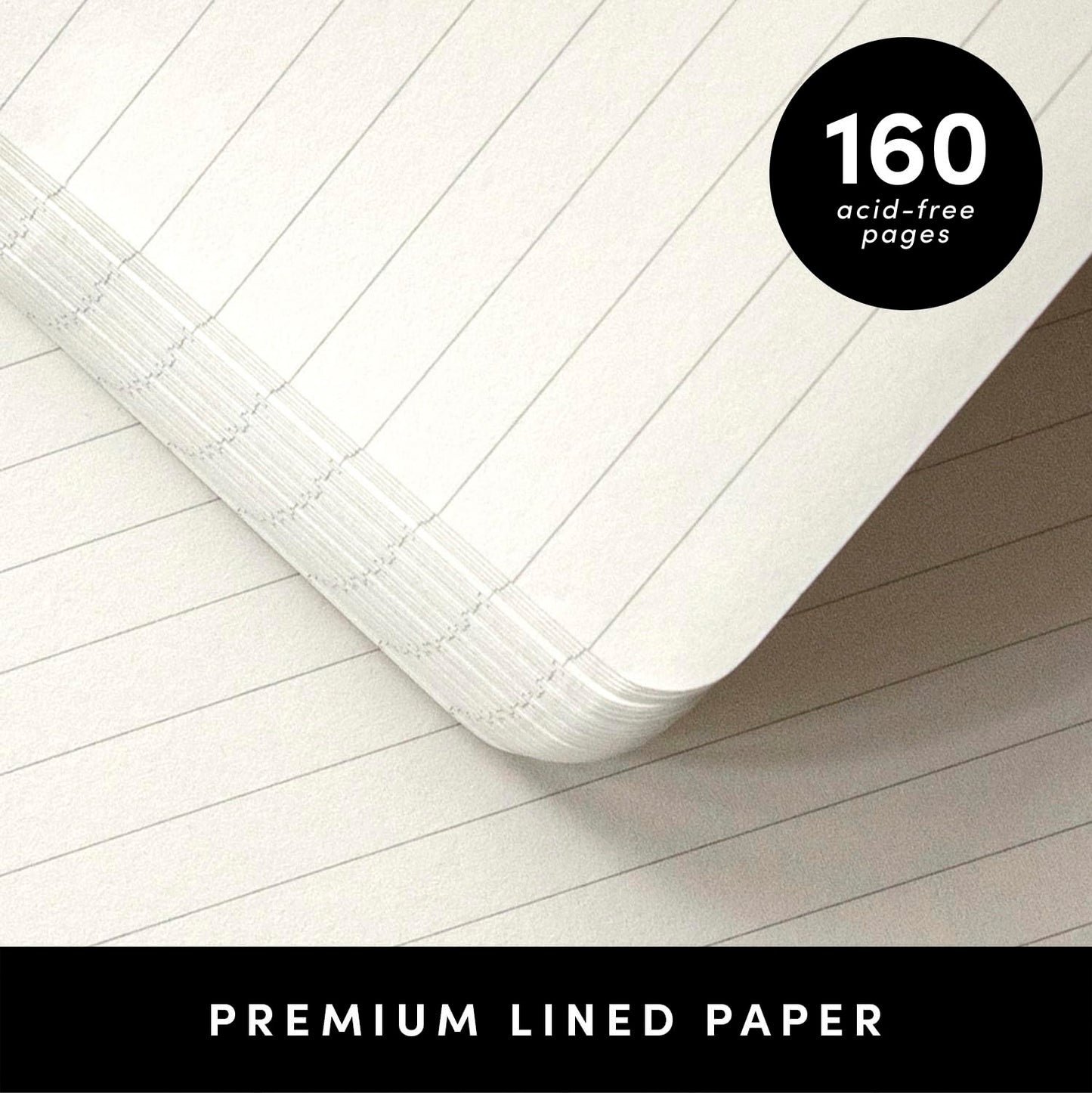 PAPERAGE Lined Spiral Journal Notebook, (Navy), 160 Pages, Large B5 Hardcover Journal for Women & Men, 10 in x 8.15 in - 100 GSM, Thick Paper, Spiral Notebook for Work, School & Journaling