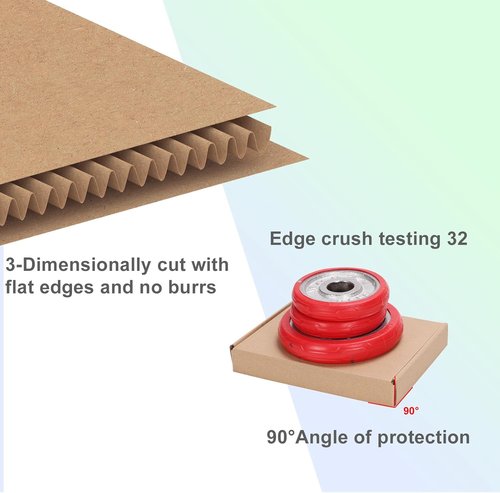 MEBRUDY Small Corrugated Shipping Boxes - Pack of 50 | 7x5x1 Inches for Mailing & Packing, Brown