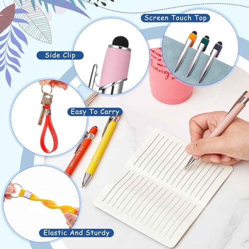 Hollowfly 96 Pcs Team Appreciation Gifts for Employee 24 oz Inspirational Plastic Cups Bulk with Lid and Straw Notebooks Ballpoint Pens Keychain Set Thanksgiving Christmas Gifts (Colorful)