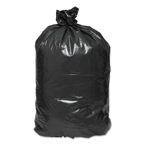 Earthsense Commercial RNW4050 Can Liner 33x39, 31-33 Gal, 1.25 mil, Black, (Case of 100)