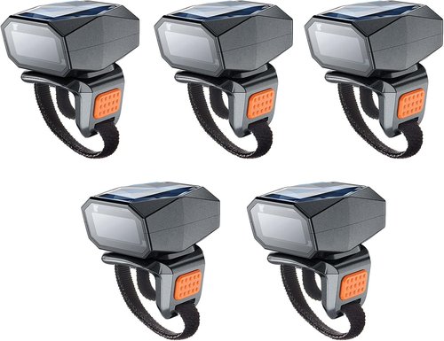 Eyoyo 2D Bluetooth Ring Barcode Scanner - Wearable Wireless Finger Scanner for iPhone & Android